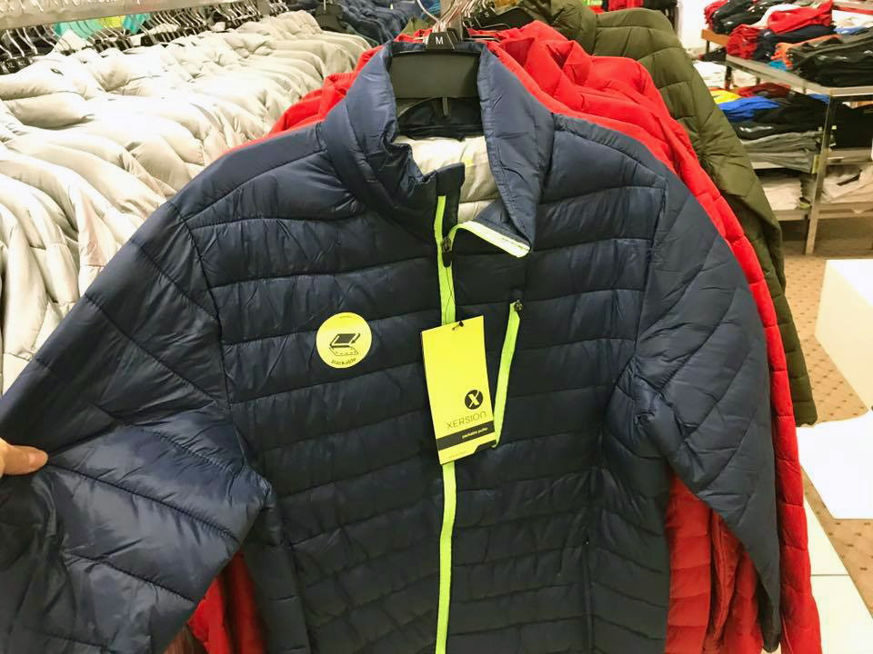 jcpenney xersion lightweight puffer jacket