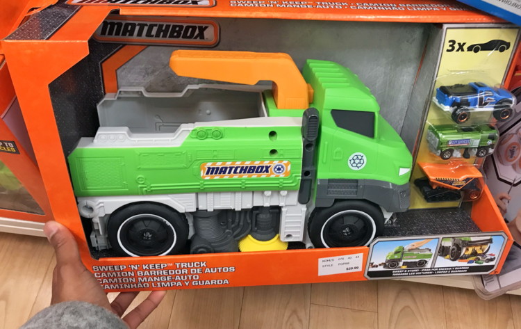 anonymous liked the article 'Matchbox Sweep ‘N’ Keep Truck by Mattel ...