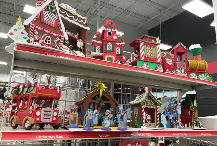 Michaels 70% Off Christmas Crafts & Miniatures + 4' PreLit Tree, Just