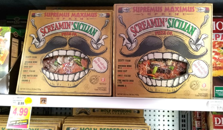 Screamin' Sicilian Pizza, Only 2.99 at Kroger with eCoupon! The