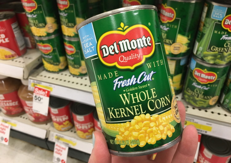Del Monte Canned Vegetables, Only $0.35 at Target!