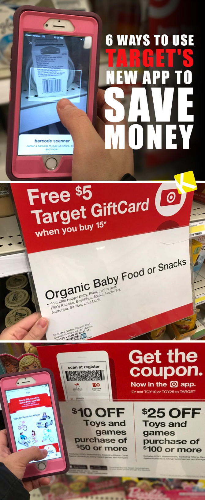 6 Ways to Use Target’s New App to Save All the Money The Krazy Coupon