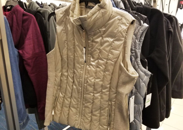 macy's calvin klein vest