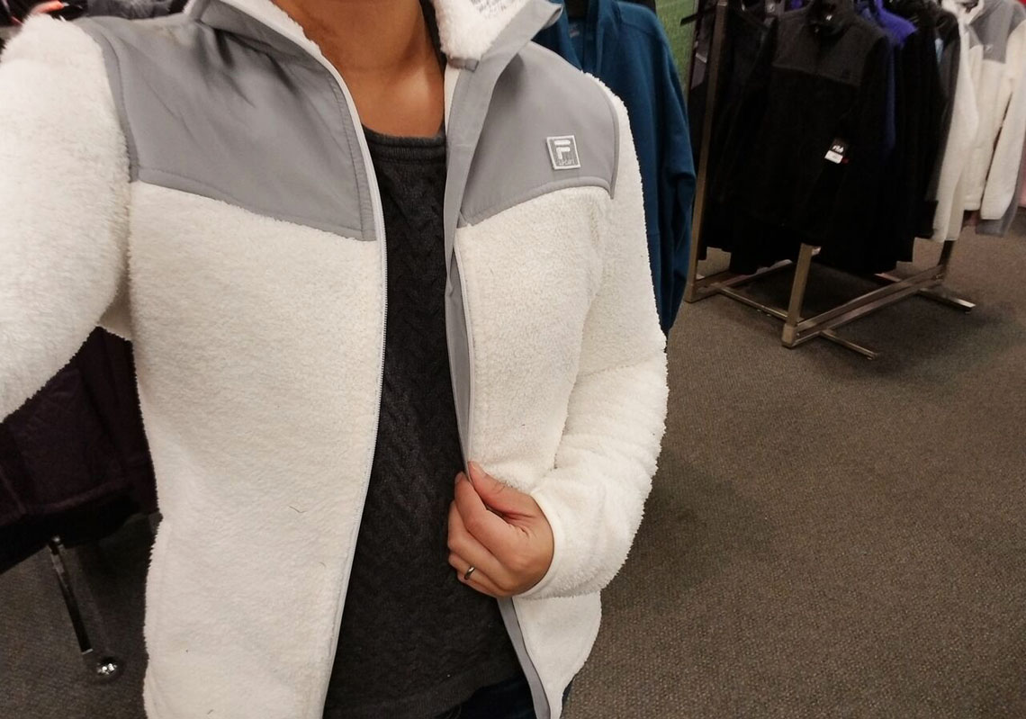 kohls fila fleece jacket