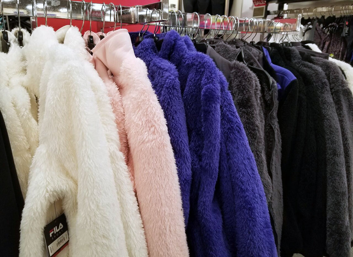 kohls fila fleece jacket