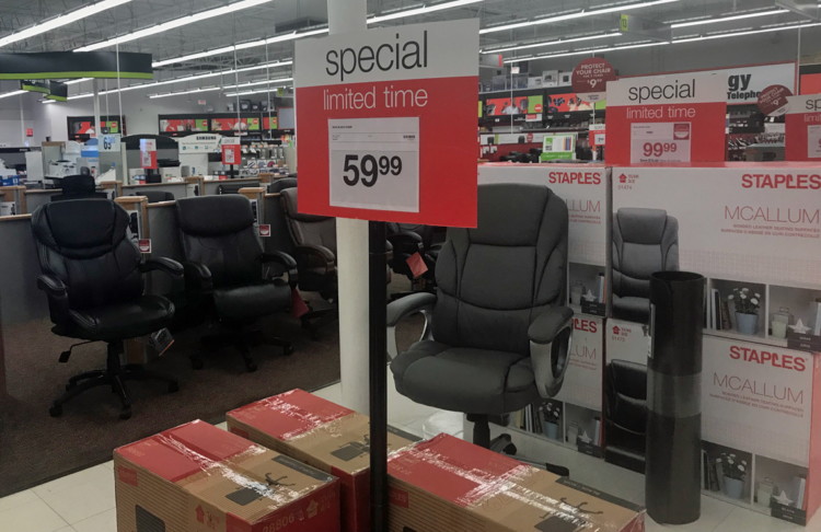 Staples Telford Ii Luxura Managers Chair Only 59 99 Shipped Reg