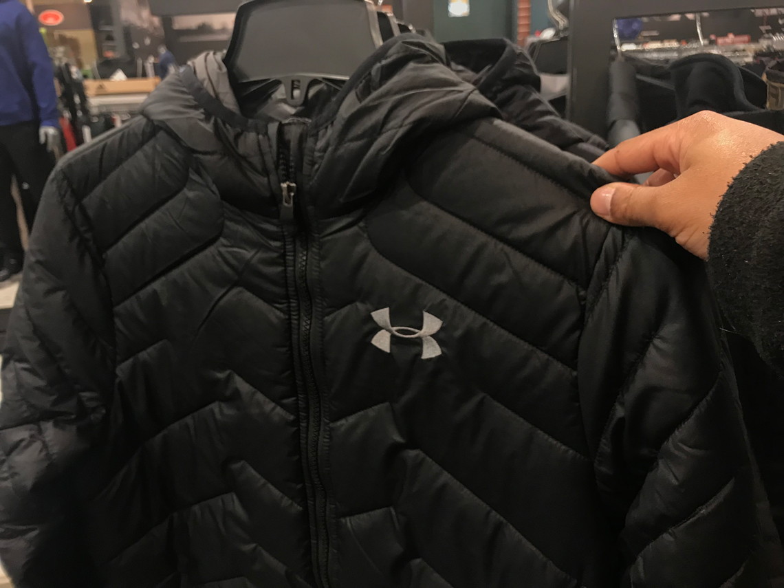 toddler girl under armour winter coat