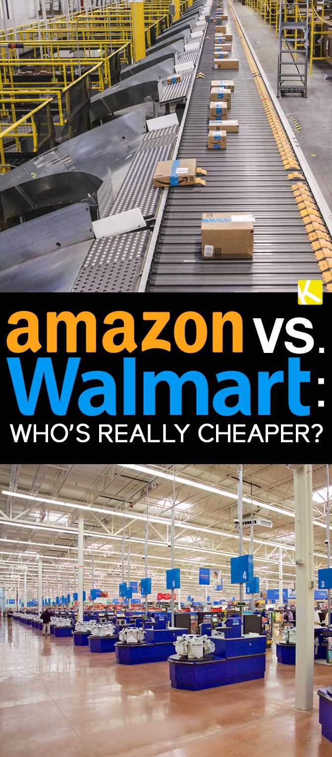 Amazon Vs Walmart Who s Really Cheaper The Krazy Coupon Lady