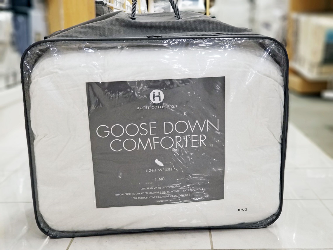 65 Off Hotel Collection Goose Down Comforters At Macy S The