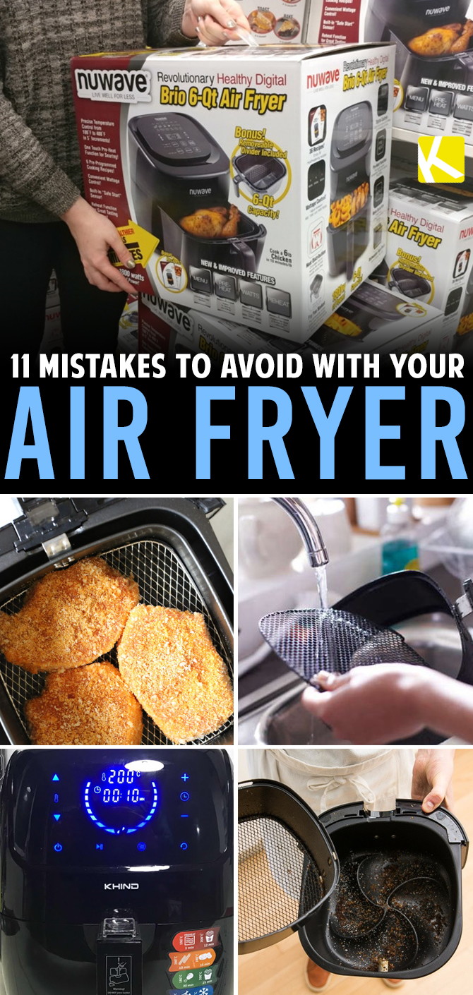 11 Mistakes to Avoid with Your Air Fryer - The Krazy Coupon Lady