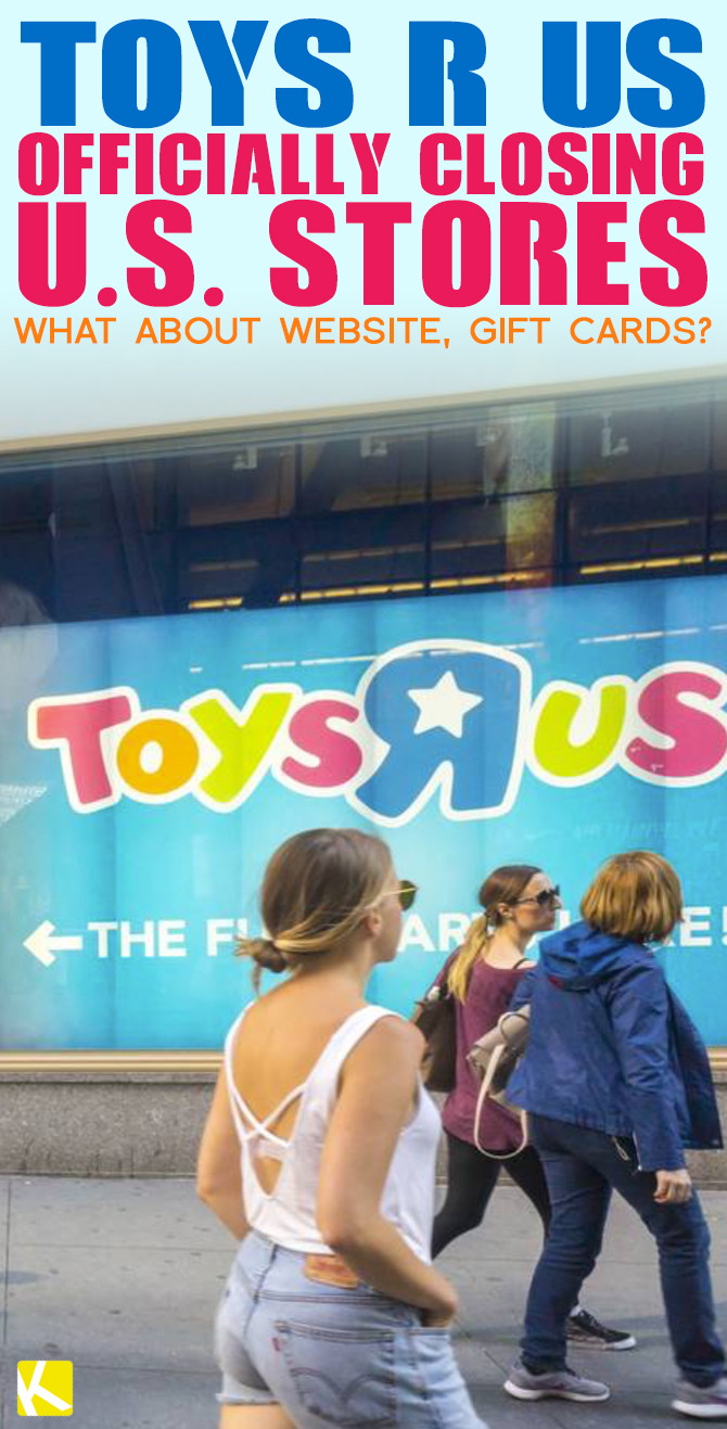 Toys”R”Us Officially Closing U.S. Stores. What About