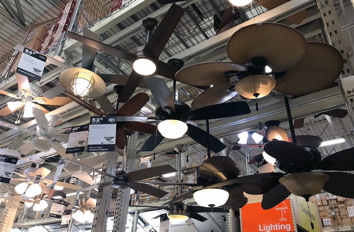 Today Only Save On Ceiling Fans At Home Depot The Krazy