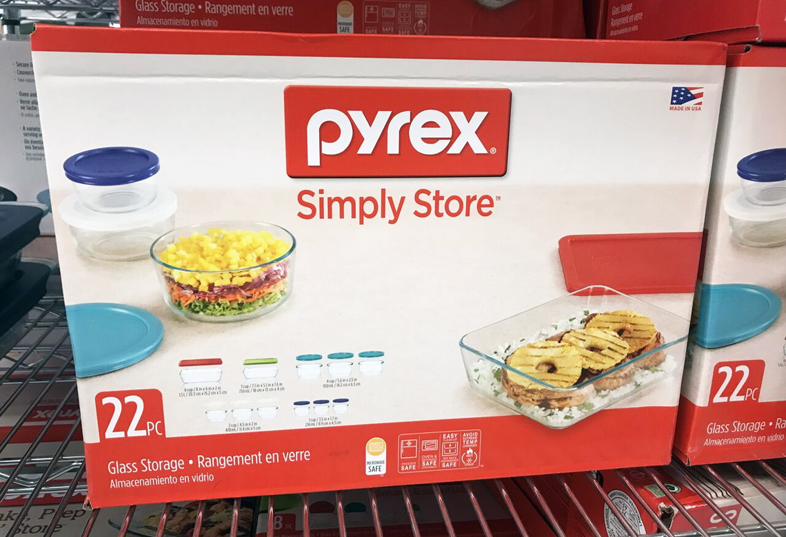 Pyrex 22 Piece Food Storage Container Set 28 At Macy S The Pyrex 22 Piece Food Storage Container