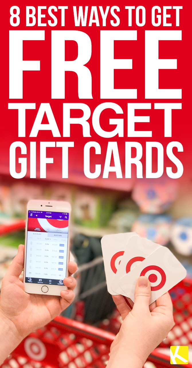 8 Best Ways to Get Free Target Gift Cards The Krazy