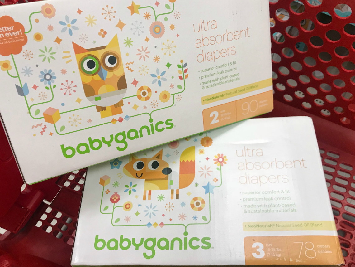 target babyganics diapers