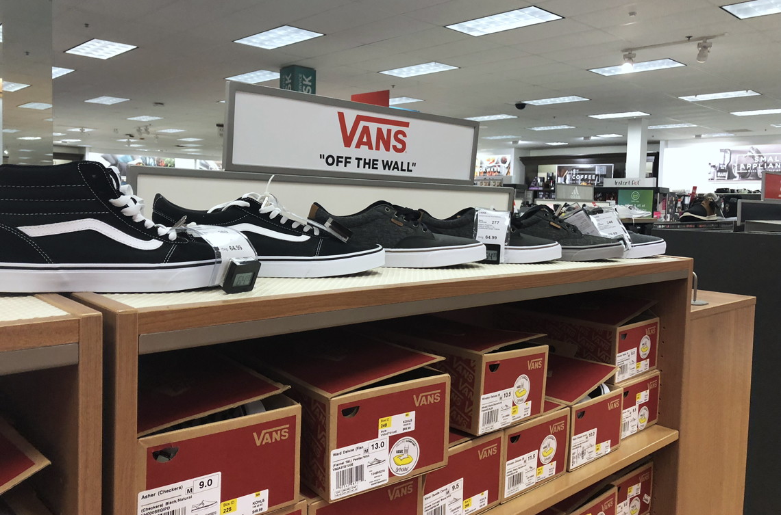 kohl's vans mens shoes