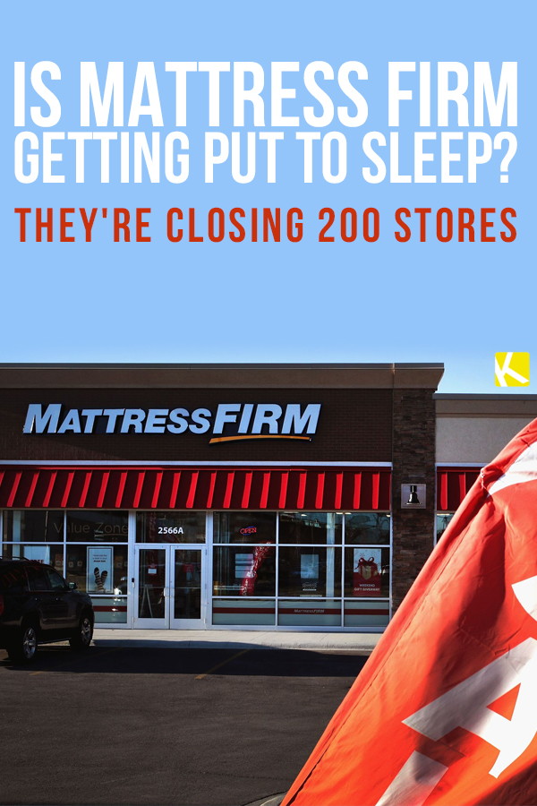 Is Mattress Firm Getting Put to Sleep? They’re Closing 200 Stores The