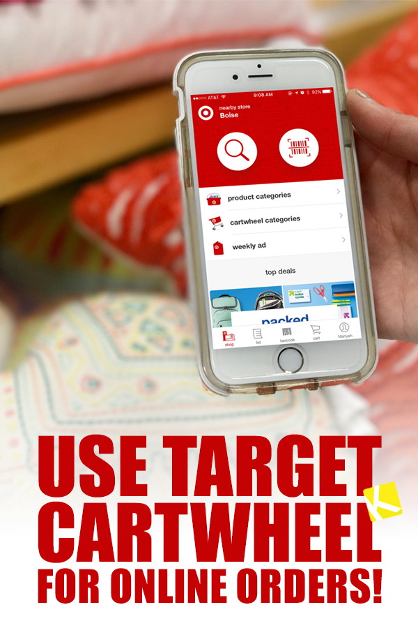 Finally — Target Lets You Use Cartwheel for Online Orders! The Krazy