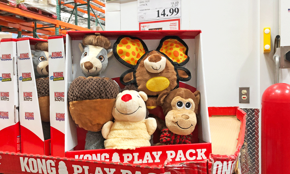 plush armor dog toys costco