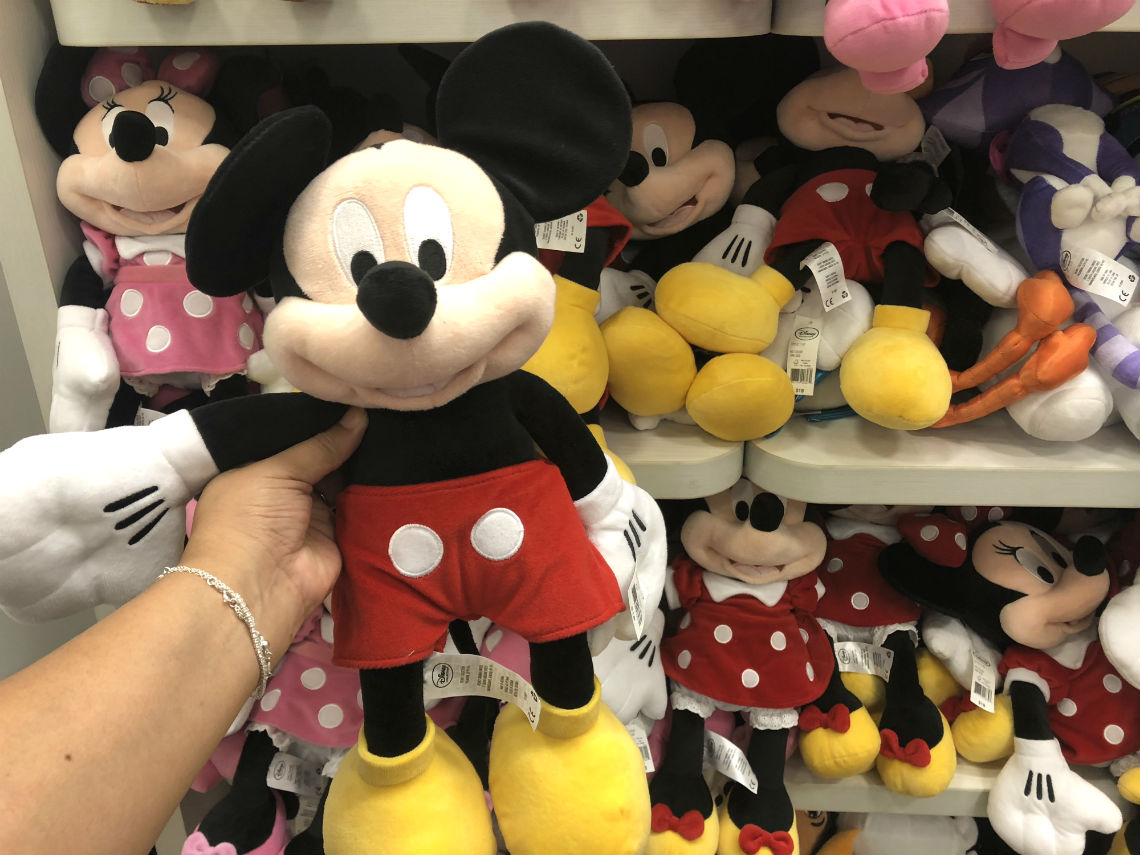 jcpenney disney stuffed animals