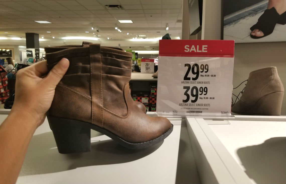jcpenney ankle boots