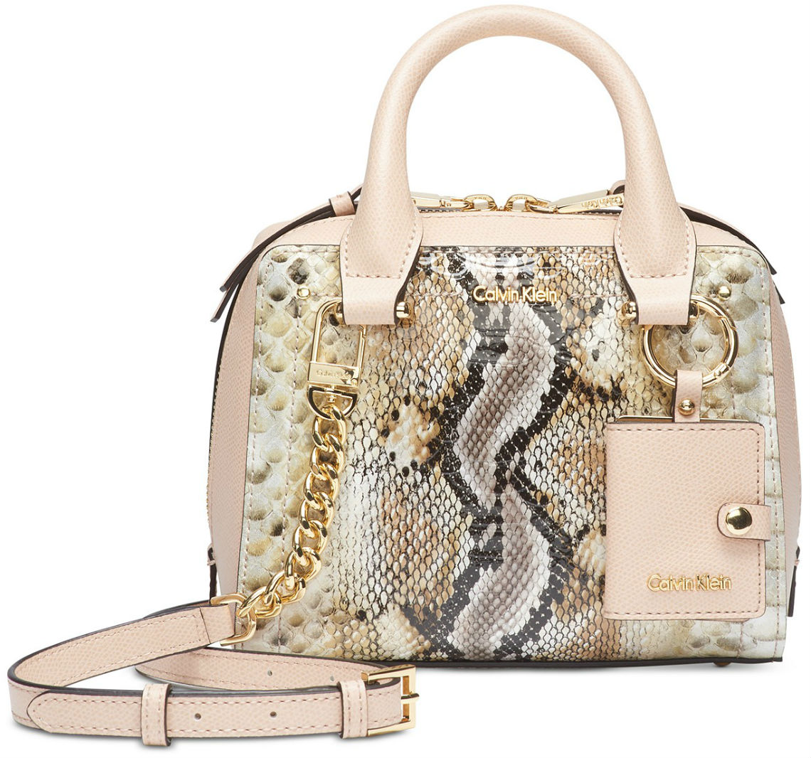 macy's calvin klein clearance purses