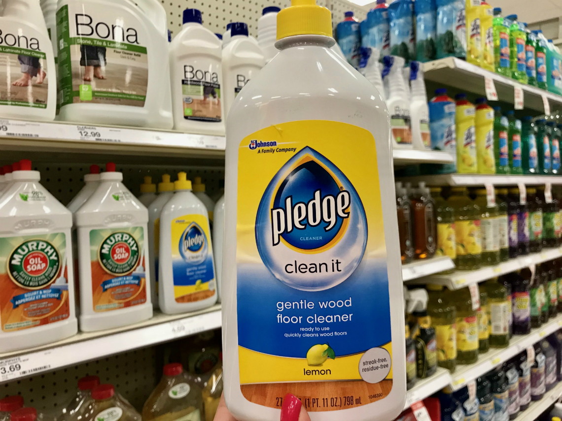 Pledge Wood Floor Cleaner Only 2 52 At Target The Krazy
