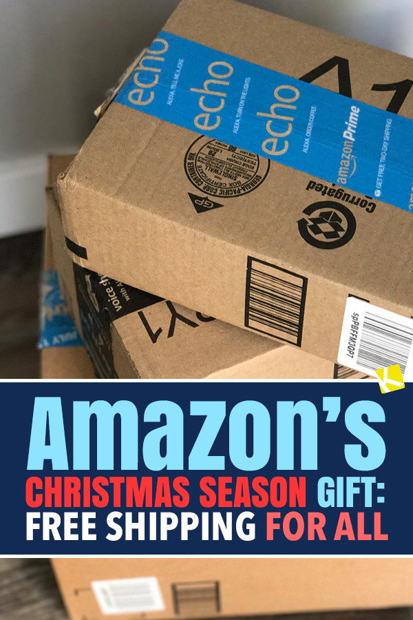 Amazon’s Christmas Season Gift Free Shipping for All  The Krazy