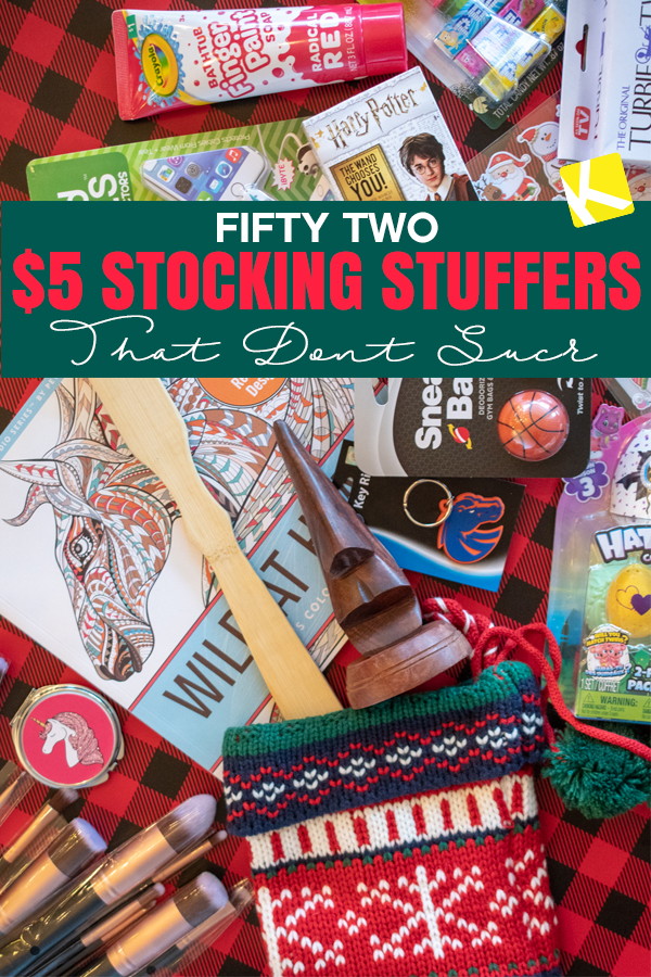 52 Stocking Stuffers for $5 That Don’t Suck - The Krazy Coupon Lady
