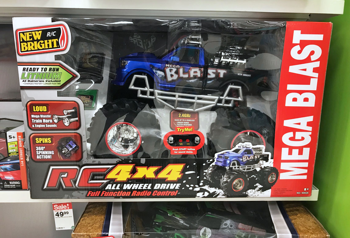 remote control monster truck target