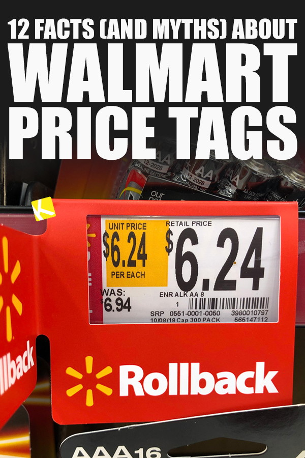 12 Facts (and Myths) About Walmart Price Tags - The Krazy Coupon Lady