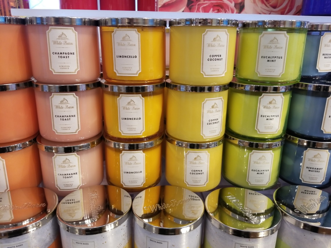 1160 3 Wick Candles At Bath Body Works The Krazy