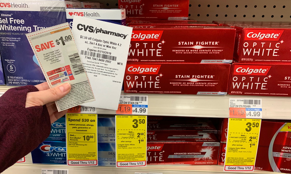 colgate coupon cvs