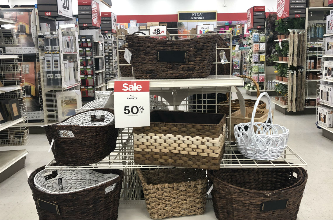 Half Off Decorative Baskets Boxes Extra 20 Off At Michaels