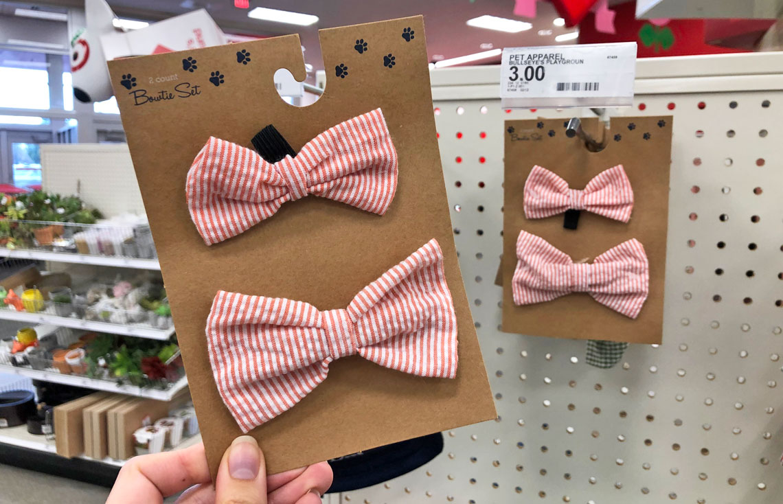 target dog bow tie