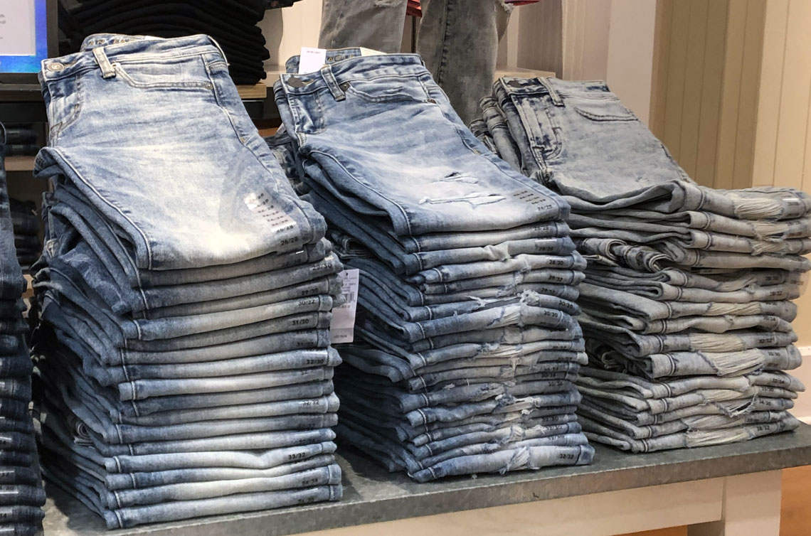 clearance jeans american eagle