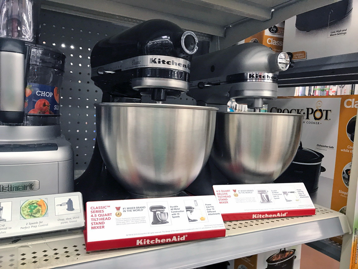 Kitchenaid 4 5 Quart Tilt Head Stand Mixer 199 99 At Kitchenaid 4 5 Quart Tilt Head Stand Mixer 199 99 At The Krazy Lady