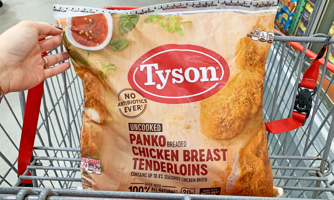 Tyson Panko Breaded Chicken Breast Tenderloins Costco : chicken at