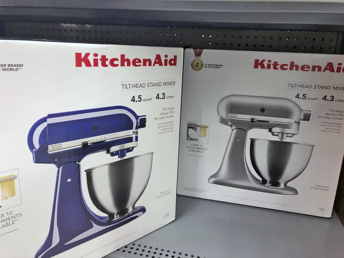 Kitchenaid Deluxe 4 5 Quart Stand Mixer 209 At Walmart Reg