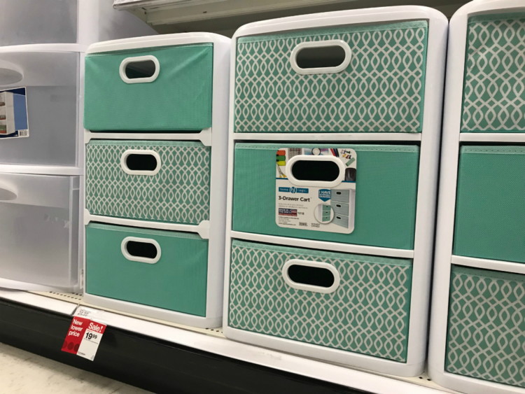 Plastic Storage Bins Drawers As Low As 0 85 At Target A