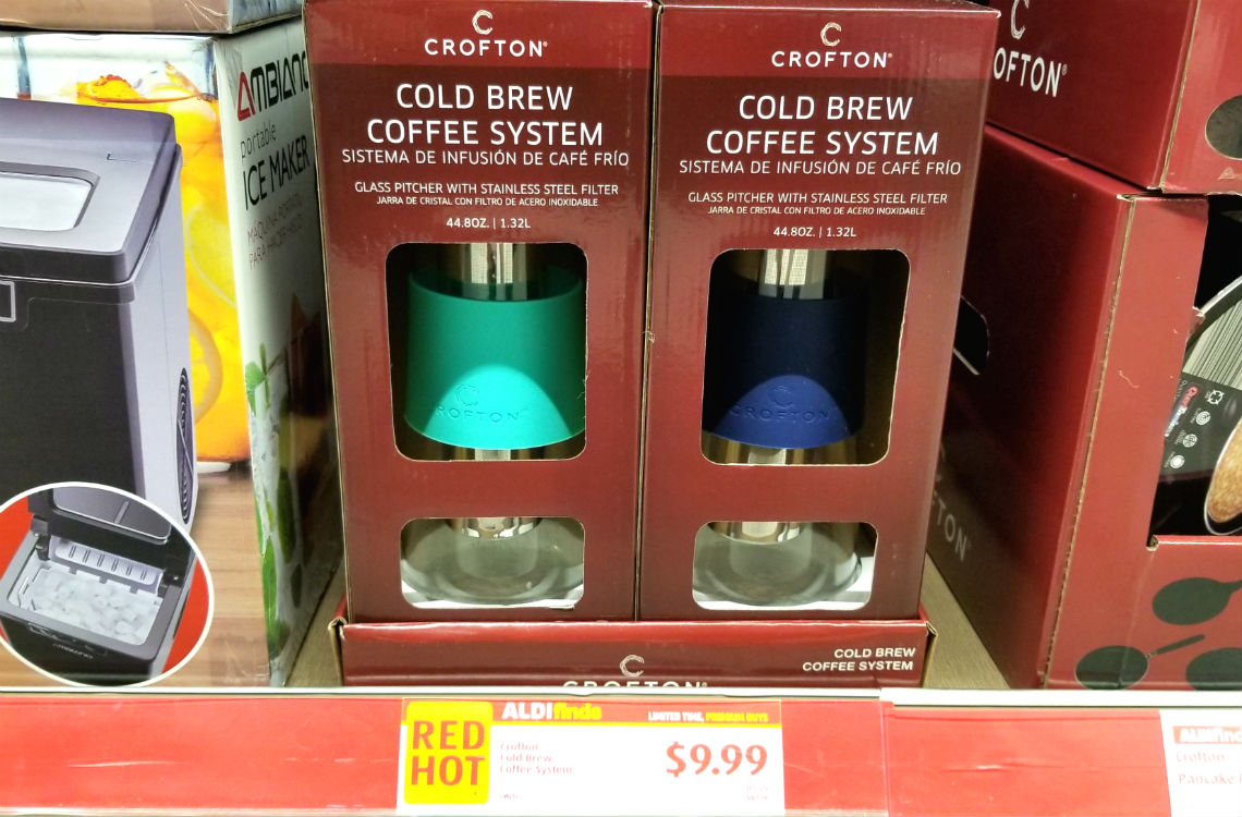 Crofton Cold Brew Coffee System, Only $9.99 at Aldi! - The Krazy Coupon