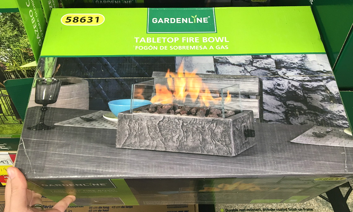 Gardenline Tabletop Fire Bowls Only 29 99 At Aldi The Krazy