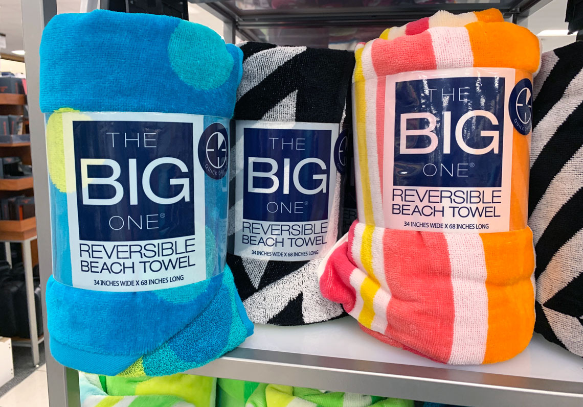 The Big One Beach Towels Only 599 At Kohls Reg 2399