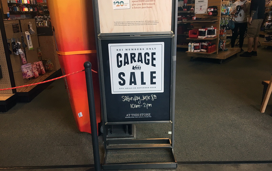 Rei Garage Sale This Saturday Members Only The Krazy Coupon Lady