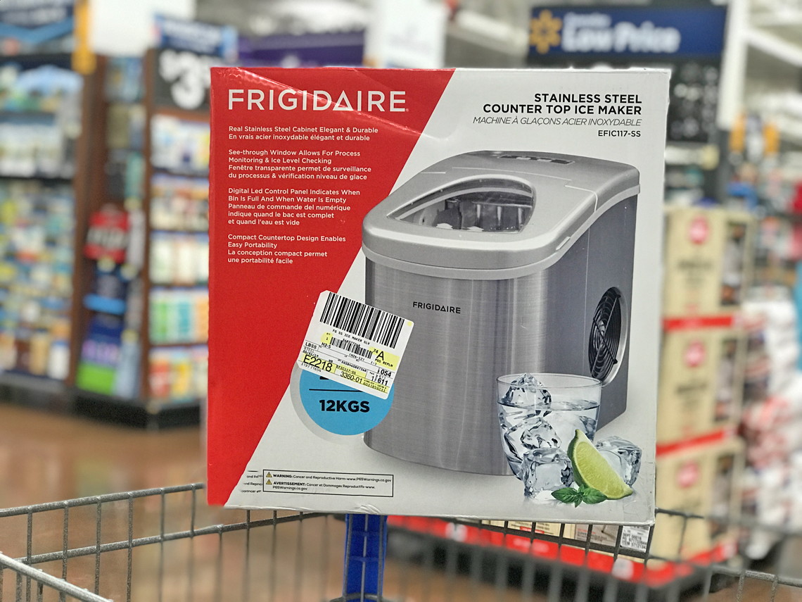 Frigidaire Portable Countertop Ice Maker Only 99 At Walmart