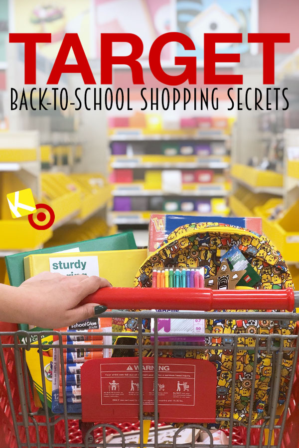 Target Back to School Secret Savings on Clothes, School Supplies