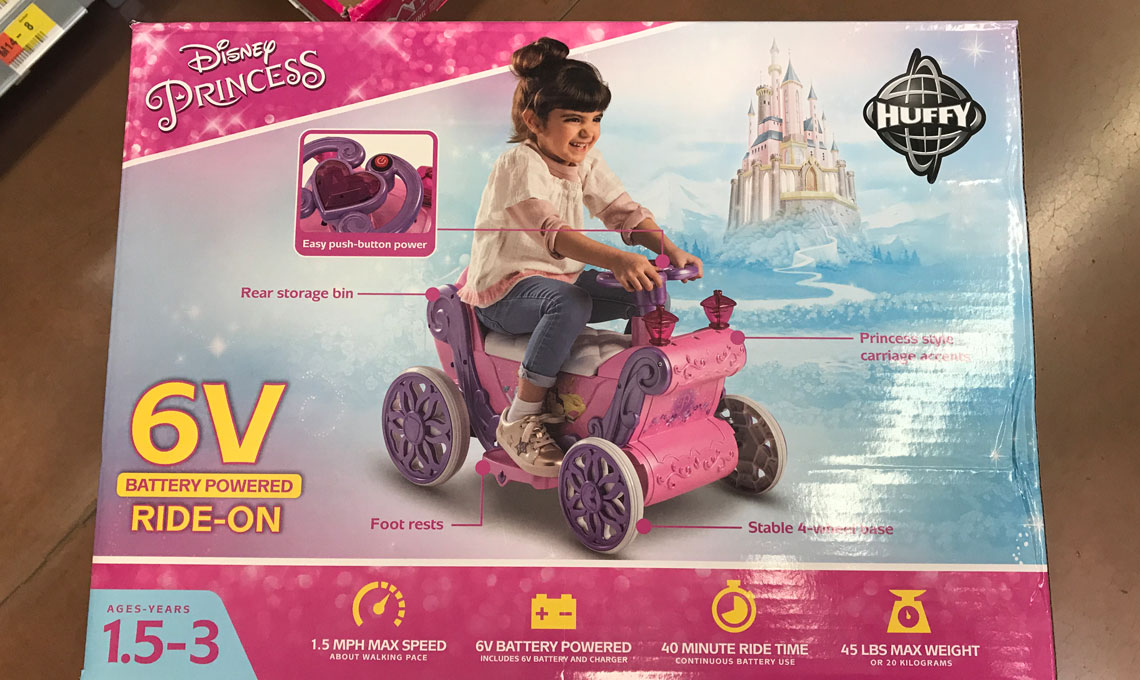 disney princess 6v quad charger