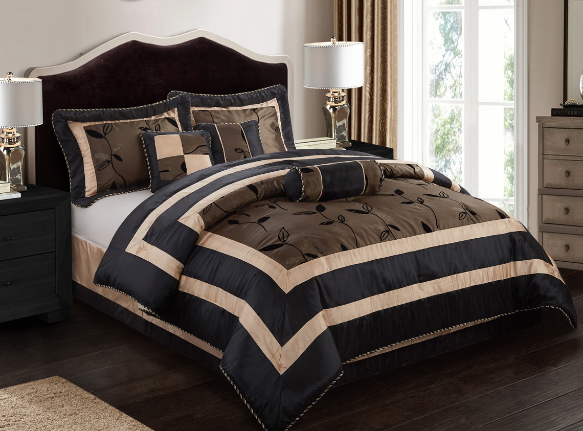 Walmart 7 Piece Comforter Set Only 20 Full King Or