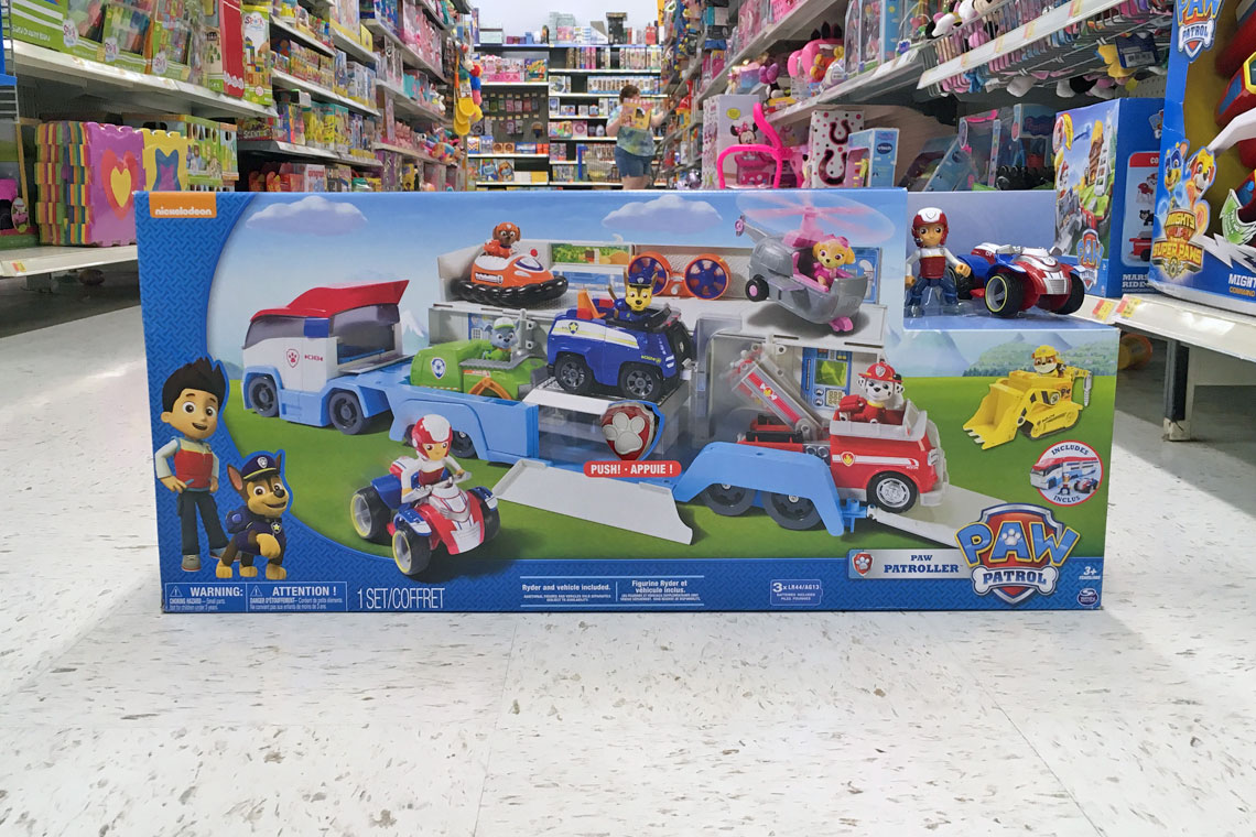 paw patrol paw patroller rescue and transport vehicle