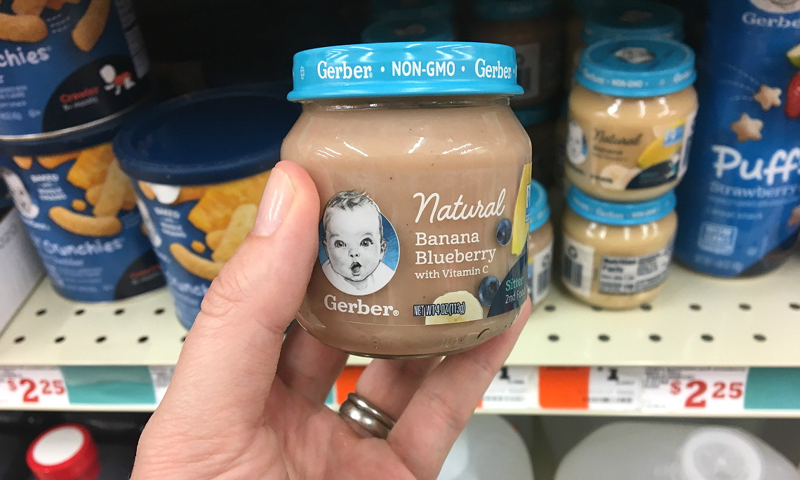 Gerber Natural Baby Food Jars, Only 0.63 at Family Dollar
